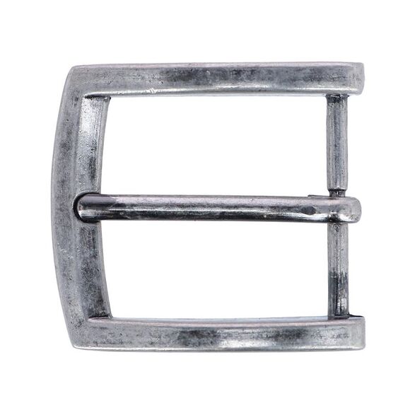 CTM Men's Big & Tall Bridle Belt with Removable Buckle - Picture 3 of 3